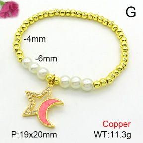 Fashion Copper Bracelet  F7B300588bbml-L024