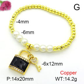 Fashion Copper Bracelet  F7B300591bbml-L024