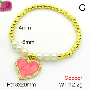 Fashion Copper Bracelet  F7B300596bbml-L024