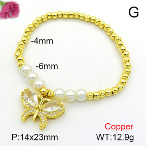 Fashion Copper Bracelet  F7B401102bbml-L024