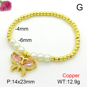 Fashion Copper Bracelet  F7B401104bbml-L024