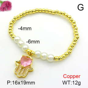 Fashion Copper Bracelet  F7B401111bbml-L024