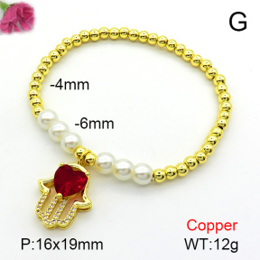 Fashion Copper Bracelet  F7B401113bbml-L024