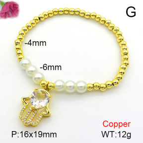 Fashion Copper Bracelet  F7B401114bbml-L024