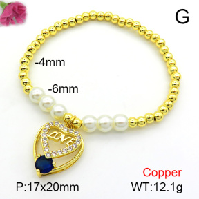Fashion Copper Bracelet  F7B401117bbml-L024