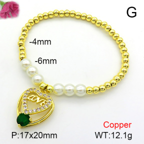 Fashion Copper Bracelet  F7B401121bbml-L024