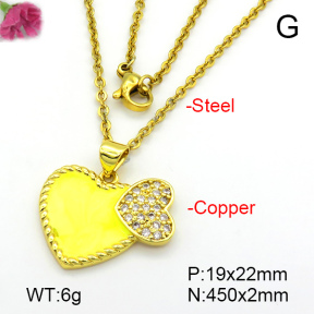 Fashion Copper Necklace  F7N300291aajl-L024