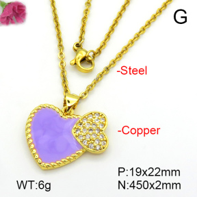 Fashion Copper Necklace  F7N300292aajl-L024