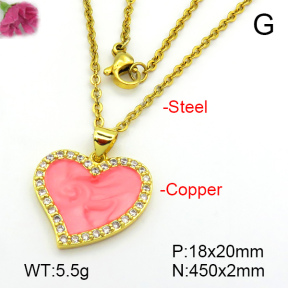 Fashion Copper Necklace  F7N300295aajl-L024