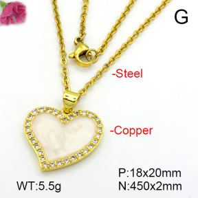 Fashion Copper Necklace  F7N300296aajl-L024