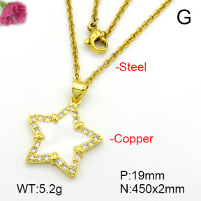 Fashion Copper Necklace  F7N300300aajl-L024