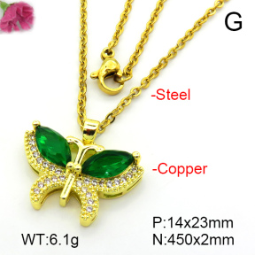 Fashion Copper Necklace  F7N401433baka-L024