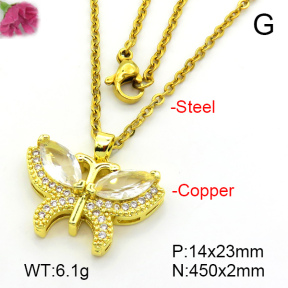 Fashion Copper Necklace  F7N401435baka-L024