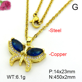 Fashion Copper Necklace  F7N401438baka-L024