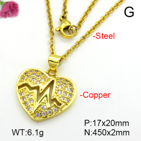 Fashion Copper Necklace  F7N401441aajl-L024