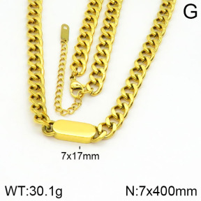 Stainless Steel Necklace  2N2000852ahjb-607