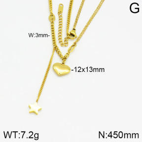 Stainless Steel Necklace  2N2000858bvpl-607