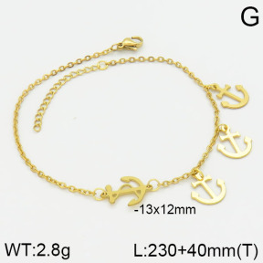 Stainless Steel Anklets  2A9000419vbmb-610