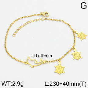 Stainless Steel Anklets  2A9000420vbmb-610