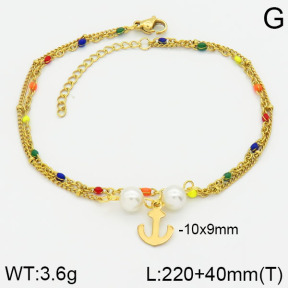 Stainless Steel Anklets  2A9000423vbmb-610