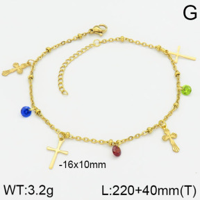 Stainless Steel Anklets  2A9000427vbmb-610