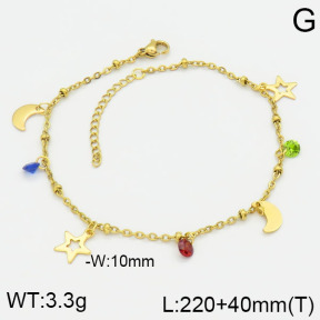 Stainless Steel Anklets  2A9000430vbmb-610