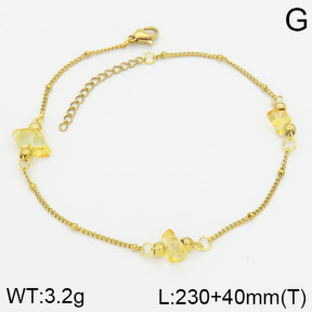 Stainless Steel Anklets  2A9000434ablb-610