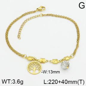 Stainless Steel Anklets  2A9000436vbmb-610