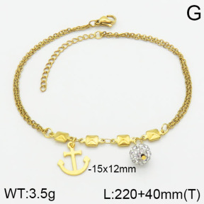 Stainless Steel Anklets  2A9000437vbmb-610