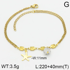 Stainless Steel Anklets  2A9000438vbmb-610