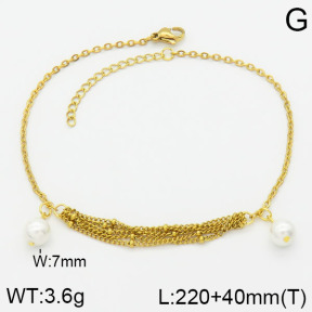 Stainless Steel Anklets  2A9000440ablb-610