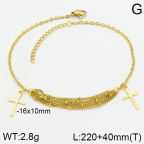 Stainless Steel Anklets  2A9000441ablb-610