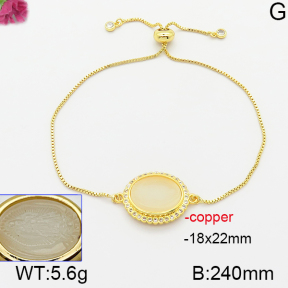 Fashion Copper Bracelet  F5B400753vbnl-J66