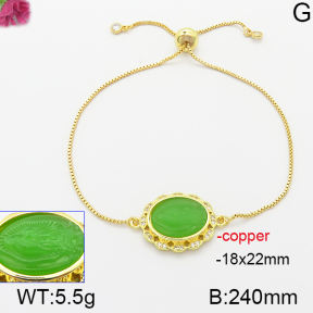 Fashion Copper Bracelet  F5B400780vbnl-J66