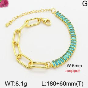 Fashion Copper Bracelet  F5B400863bbml-J66