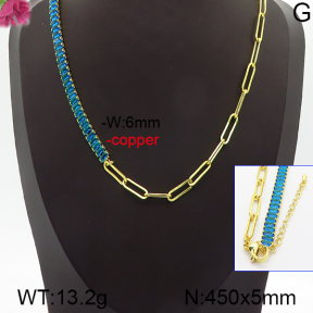 Fashion Copper Necklace  F5N400371vhha-J66
