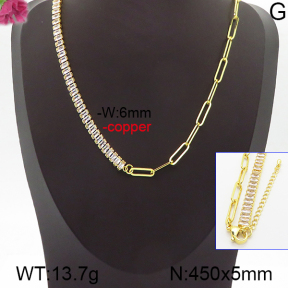Fashion Copper Necklace  F5N400372vhha-J66