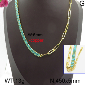 Fashion Copper Necklace  F5N400375vhha-J66