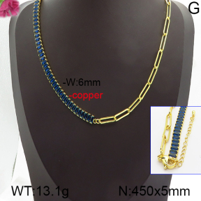 Fashion Copper Necklace  F5N400377vhha-J66