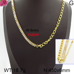 Fashion Copper Necklace  F5N400381vhha-J66
