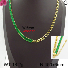 Fashion Copper Necklace  F5N400383vhha-J66