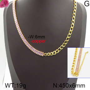 Fashion Copper Necklace  F5N400385vhha-J66