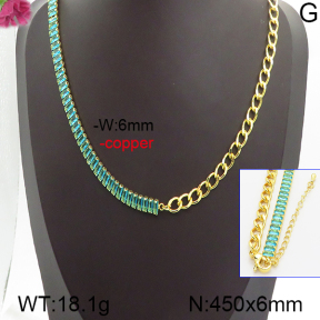 Fashion Copper Necklace  F5N400389vhha-J66