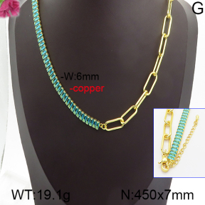 Fashion Copper Necklace  F5N400390vhha-J66