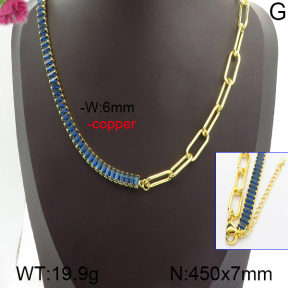 Fashion Copper Necklace  F5N400393vhha-J66