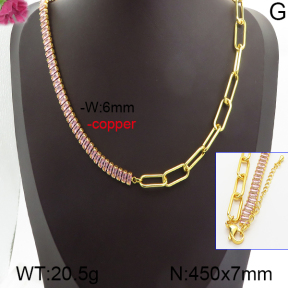 Fashion Copper Necklace  F5N400394vhha-J66