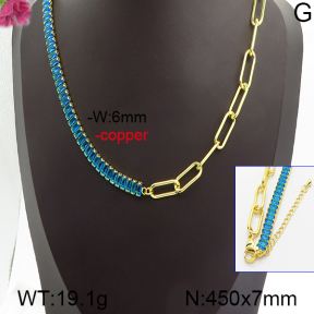Fashion Copper Necklace  F5N400395vhha-J66