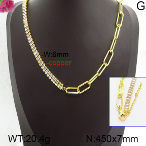 Fashion Copper Necklace  F5N400396vhha-J66
