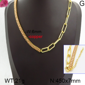 Fashion Copper Necklace  F5N400397vhha-J66