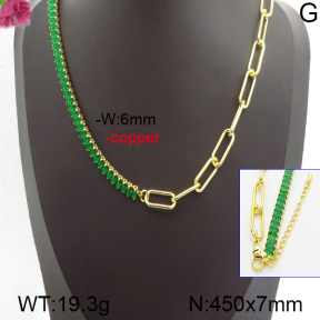 Fashion Copper Necklace  F5N400398vhha-J66